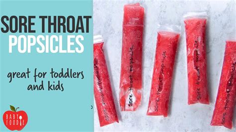 Why are popsicles so good when sick?