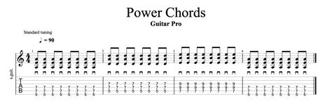 Why are power chords so easy?