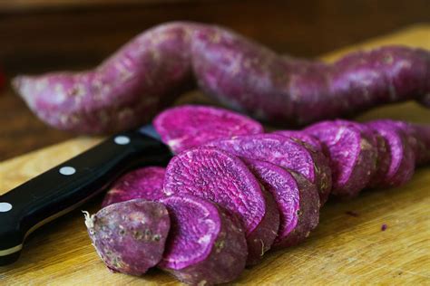 Why are purple sweet potatoes bitter?
