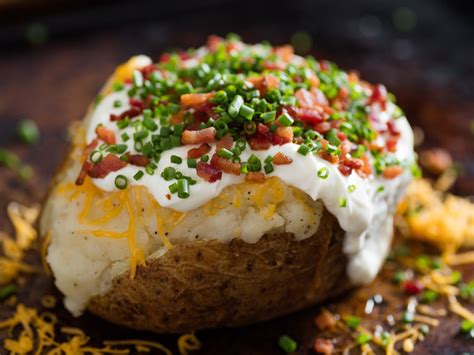 Why are restaurant baked potatoes so good?
