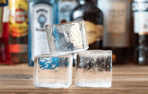 Why are restaurant ice cubes clear?