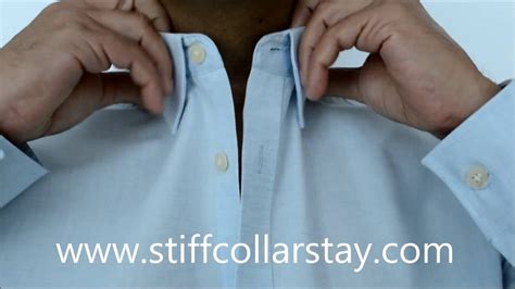 Why are shirt collars stiff?