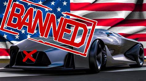 Why are some cars banned in the US?