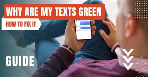 Why are texts to myself green?