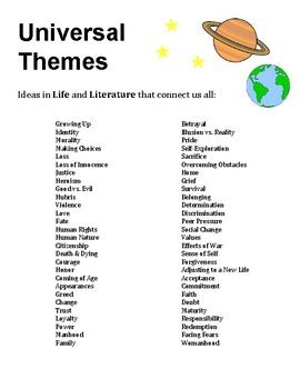 Why are themes universal?