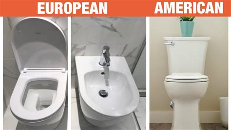 Why are there 2 toilets in Europe?