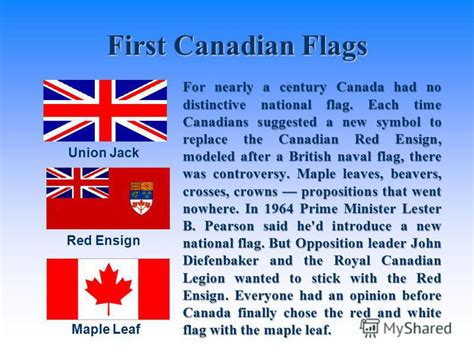 Why are there British flags in Canada?