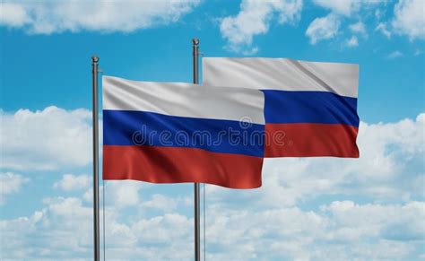 Why are there two Russian flags?