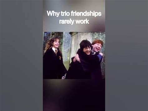 Why are trio friendships hard?
