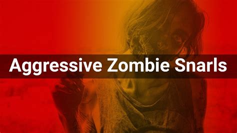 Why are zombies so aggressive?