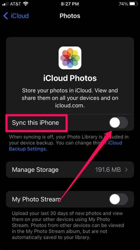 Why aren't my Photos syncing to iCloud?