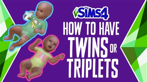 Why aren t my Sims having twins?