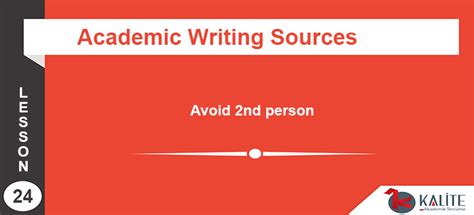 Why avoid second-person in academic writing?