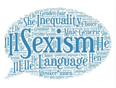 Why avoid sexist language?