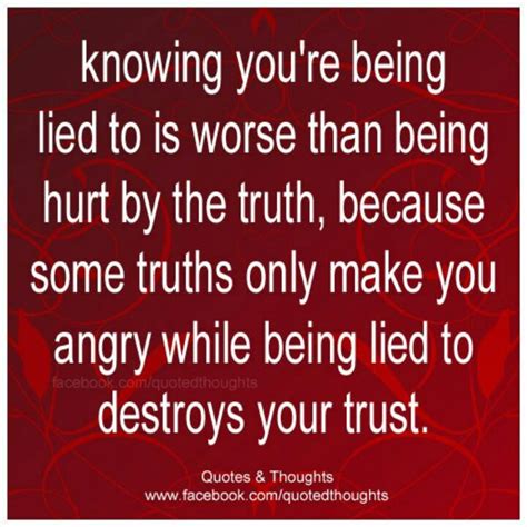 Why being lied to hurts so much?