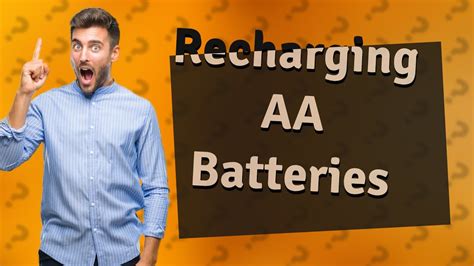 Why can't AA batteries be recharged?