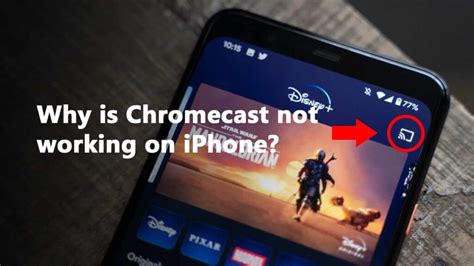 Why can't I Chromecast from my iPhone?