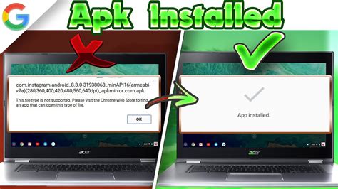 Why can't I Install APK files on Chromebook?