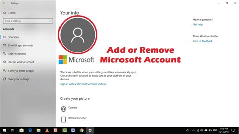 Why can't I add my PC to my Microsoft account?