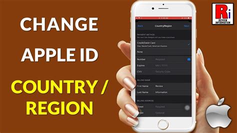 Why can't I change my Apple ID country?