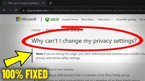 Why can't I change my privacy settings on Xbox PC?