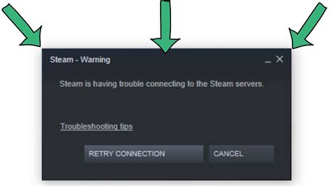 Why can't I connect to Steam server?