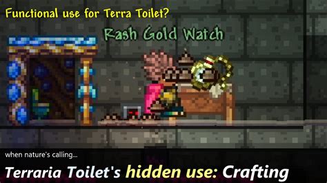 Why can't I craft a gold watch in Terraria?