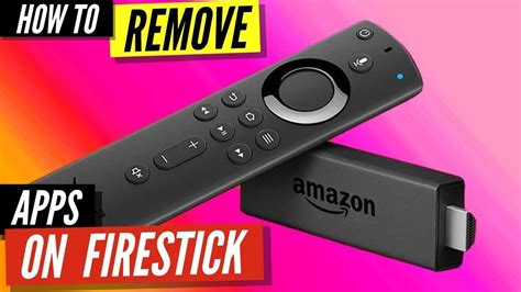 Why can't I delete apps on my Firestick?