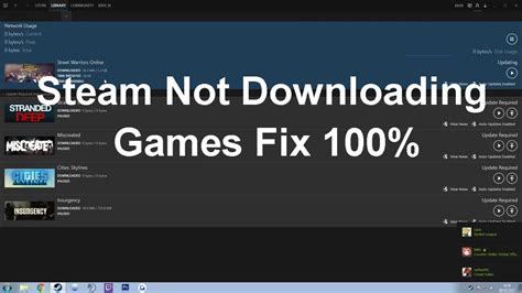 Why can't I download Steam games?