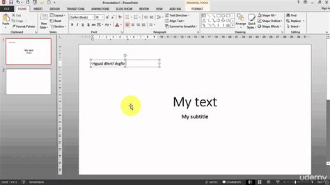 Why can't I edit text in PPT?