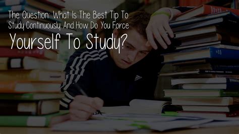 Why can't I force myself to study?