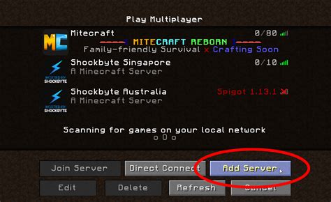 Why can't I join a Minecraft server?