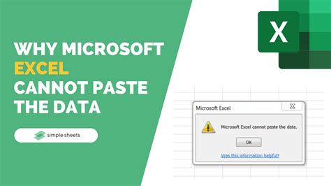 Why can't I paste large data in Excel?