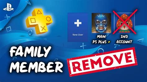 Why can't I remove a family member on PS5?