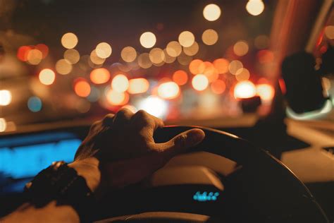 Why can't I see at night driving?