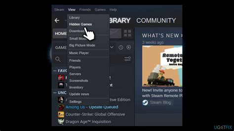 Why can't I see my games in Steam?