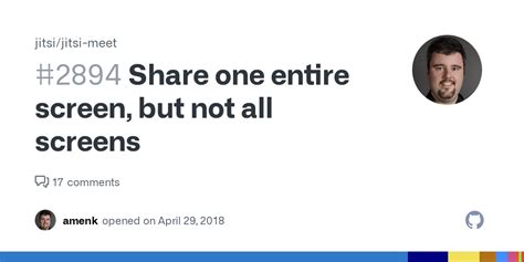 Why can't I share my entire screen?