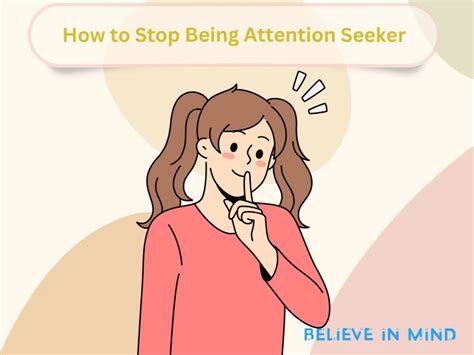 Why can't I stop being an attention seeker?