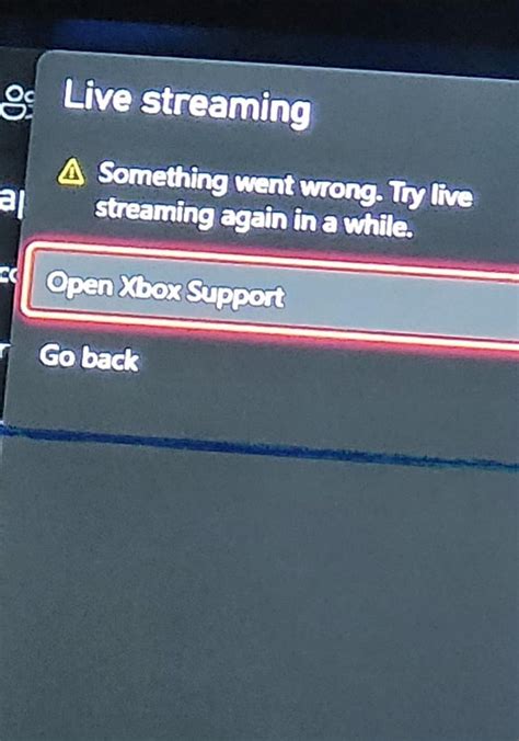 Why can't I stream on Xbox?