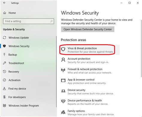 Why can't I turn off Windows Defender?