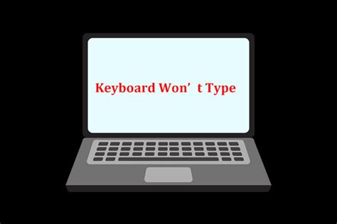 Why can't I type using my laptop keyboard?