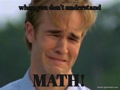 Why can't I understand math fast?