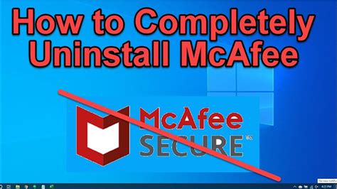 Why can't I uninstall McAfee?