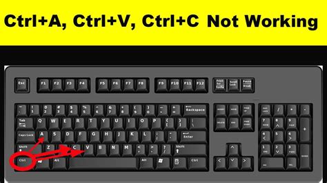 Why can't I use Ctrl V?