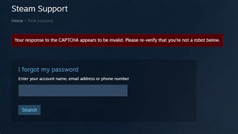 Why can't I verify my Steam account?