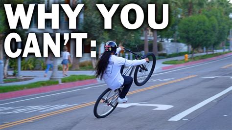 Why can't I wheelie?