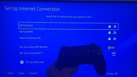 Why can't PS4 obtain IP address?