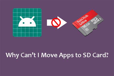 Why can't all apps be moved to SD card?