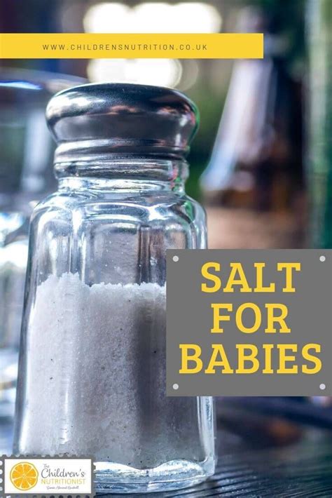 Why can't babies have salt?