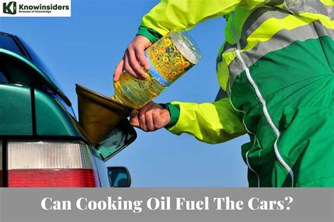 Why can't cooking oil be used in cars?